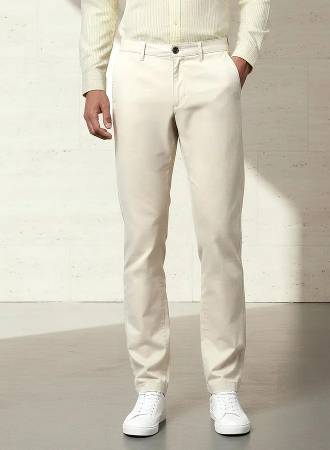 سبلاش فيڤ Men Slim Fit Cotton Stretch Chinos